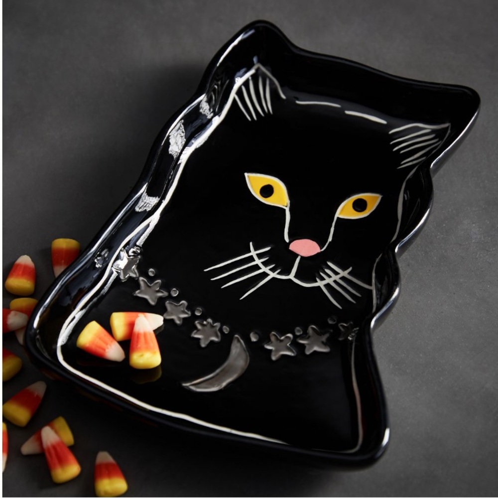 Francesca Kay Halloween Desert Plate